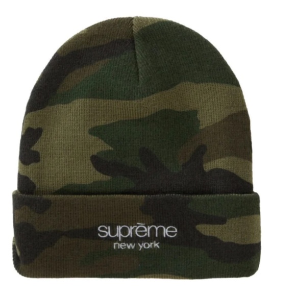 Supreme Radar Beanie FW20 Woodland Camo - Picture 4 of 5